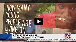 Study: Almost 300 Central Florida youths are homeless