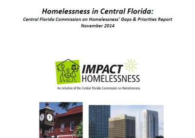 homelessness gaps priorities